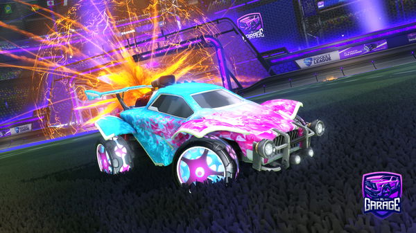 A Rocket League car design from Svxrtz