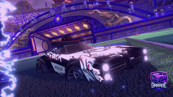 A Rocket League car design from Aibxk