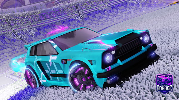 A Rocket League car design from stova