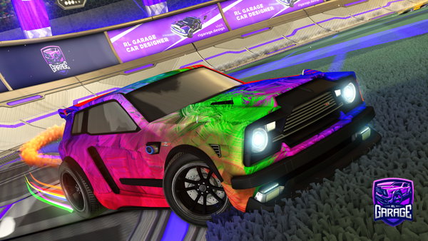 A Rocket League car design from makarlegend