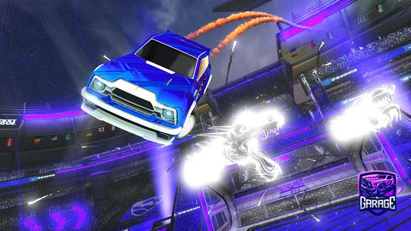 A Rocket League car design from GojoDuck