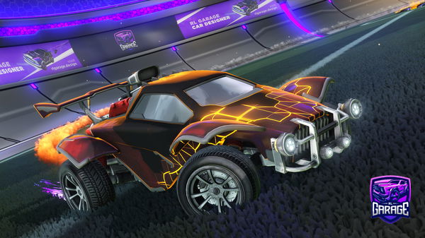 A Rocket League car design from Tetito_9