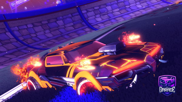 A Rocket League car design from eWraith9