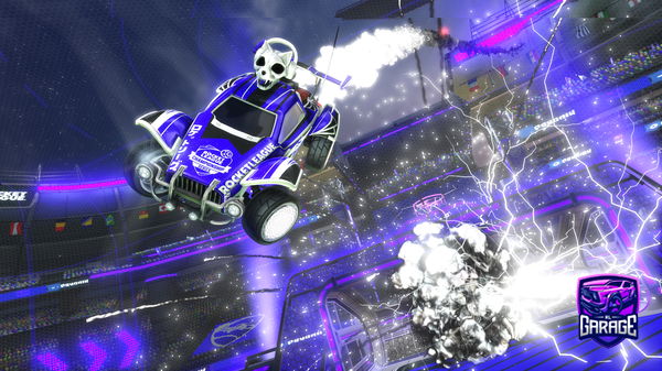 A Rocket League car design from shockwaveshark