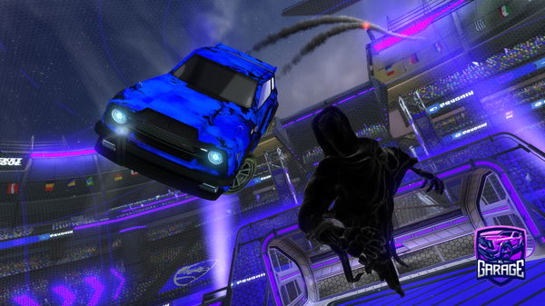 A Rocket League car design from Mhammed343