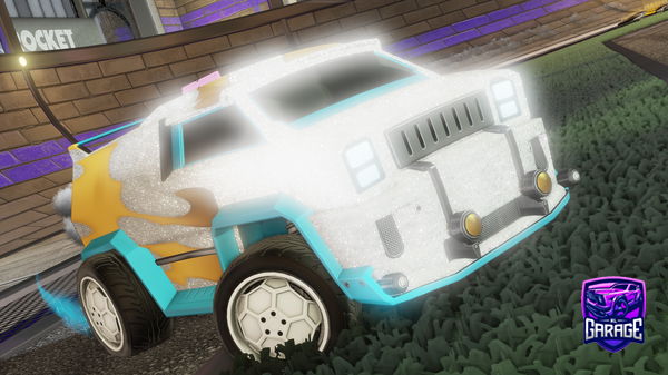 A Rocket League car design from Teom101