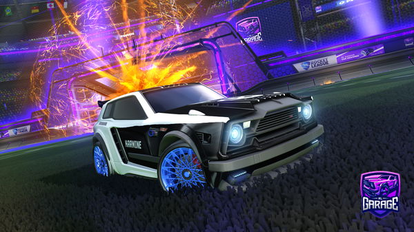 A Rocket League car design from Muichiro_