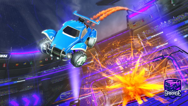 A Rocket League car design from jorge07