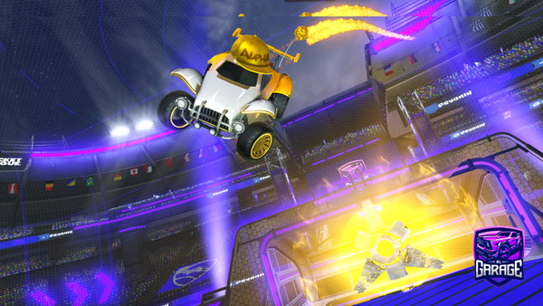 A Rocket League car design from Hxllxw