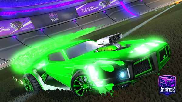 A Rocket League car design from BlackBear71