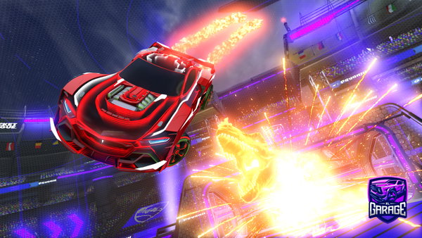 A Rocket League car design from Name47