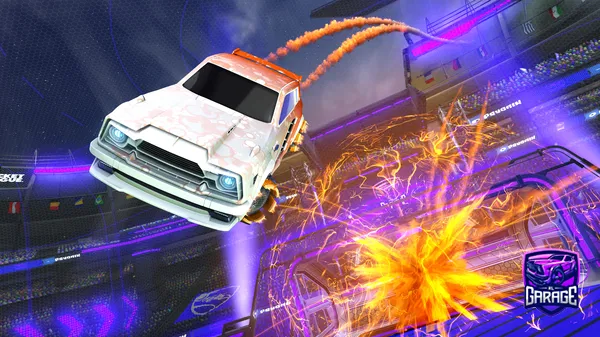 A Rocket League car design from spiderflow6730