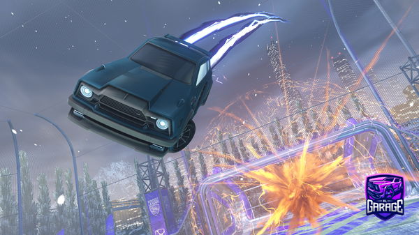 A Rocket League car design from SrVram