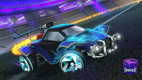 A Rocket League car design from JoshyRL09