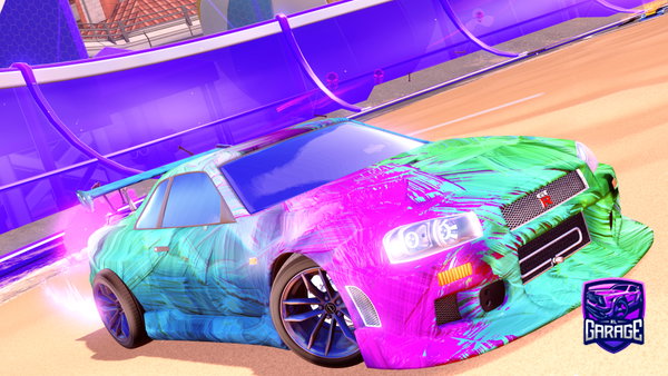 A Rocket League car design from CRISTIANO_RONALDO