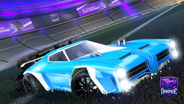 A Rocket League car design from SplishyySplash