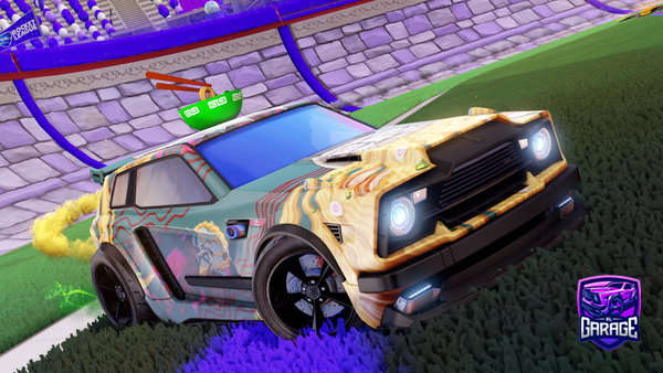A Rocket League car design from Kazan