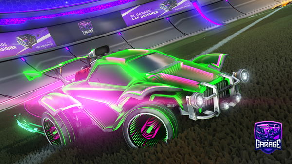 A Rocket League car design from MDP-lory_42
