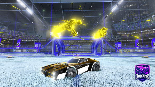 A Rocket League car design from XxspazxX9507