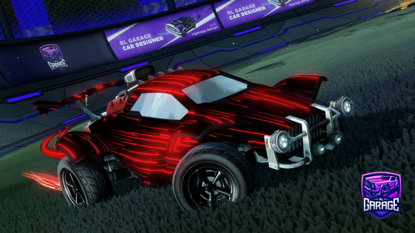 A Rocket League car design from RYZN-FROSTYBISCUIT