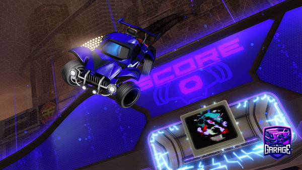 A Rocket League car design from WaelHJGT