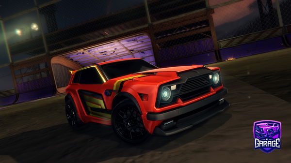 A Rocket League car design from JESUTCHA1