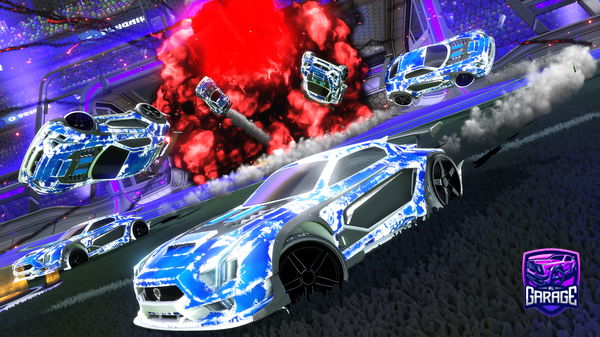 A Rocket League car design from Alvarito724