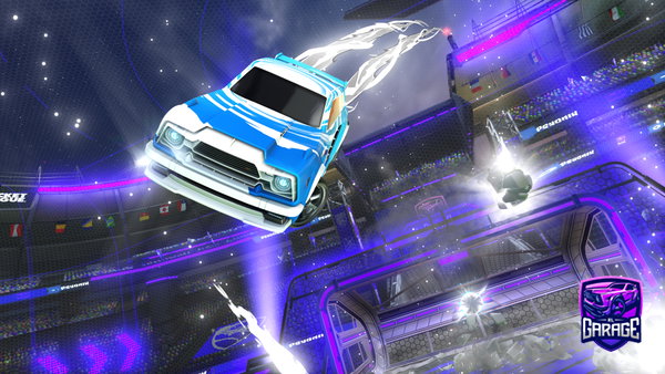A Rocket League car design from FL3KS