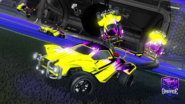 A Rocket League car design from P3L4H