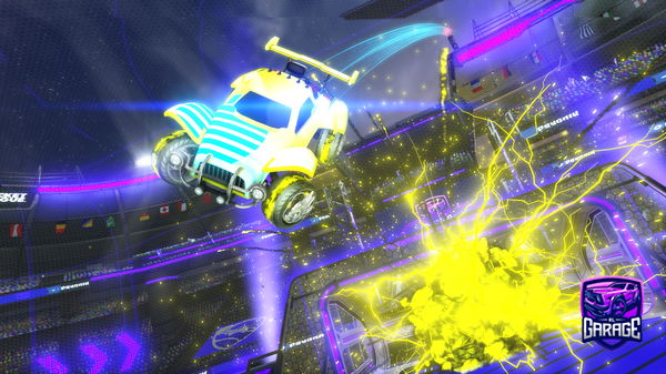 A Rocket League car design from BillyStevo99