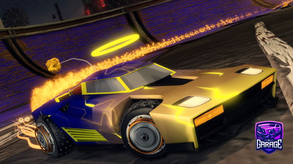 A Rocket League car design from SuperMS_2011