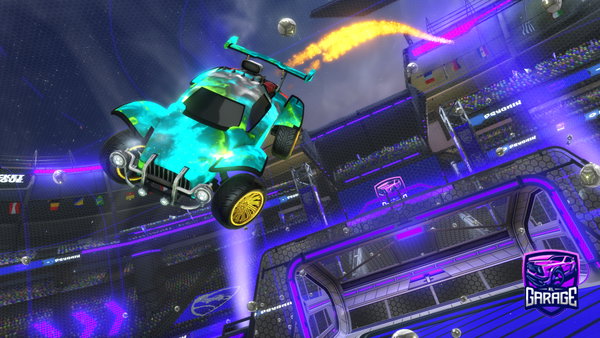 A Rocket League car design from Lizarxkid1197