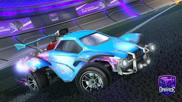 A Rocket League car design from Stasher20