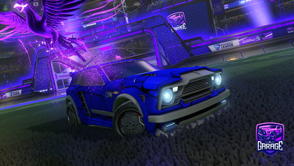 A Rocket League car design from Tecnikaz