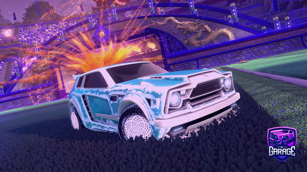 A Rocket League car design from RohanTurun123