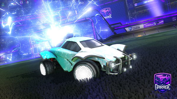 A Rocket League car design from Halo_Jyn