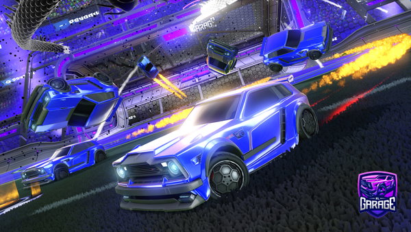 A Rocket League car design from hs7non7