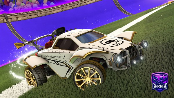 A Rocket League car design from iFuzzo420