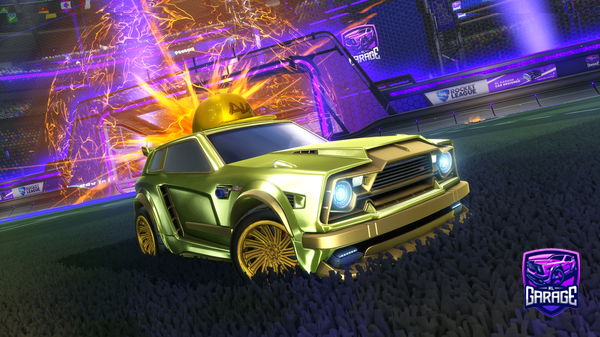 A Rocket League car design from turbo492