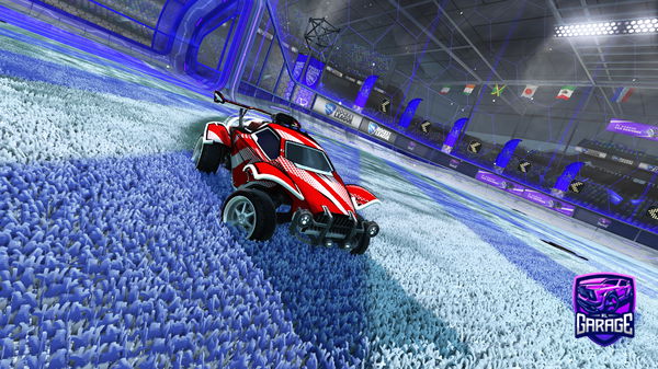 A Rocket League car design from Fennik