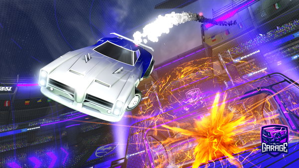 A Rocket League car design from SteeveIsCursedAsGoalie