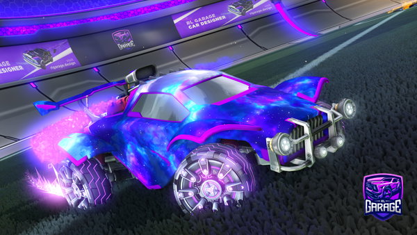 A Rocket League car design from ahfr59