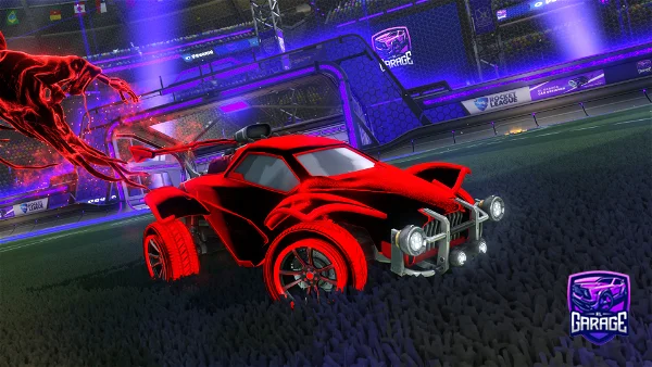 A Rocket League car design from Fury_Frostbite