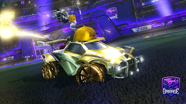 A Rocket League car design from SWIZZNALDO