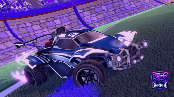 A Rocket League car design from se-b4ka