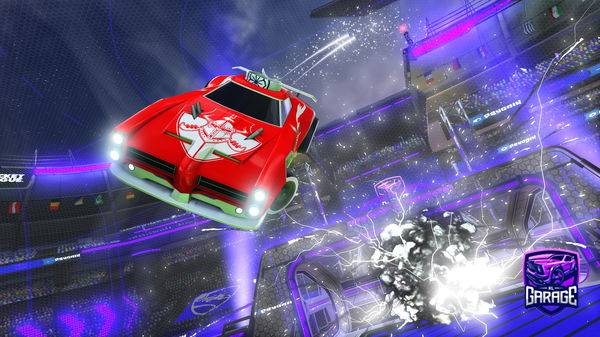 A Rocket League car design from Spacer_ZikokS