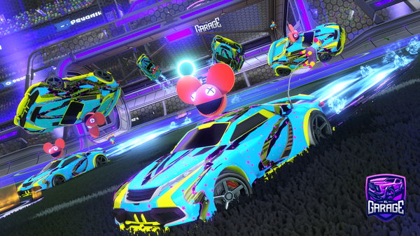 A Rocket League car design from Novyiis