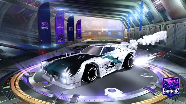 A Rocket League car design from Rafinsky_