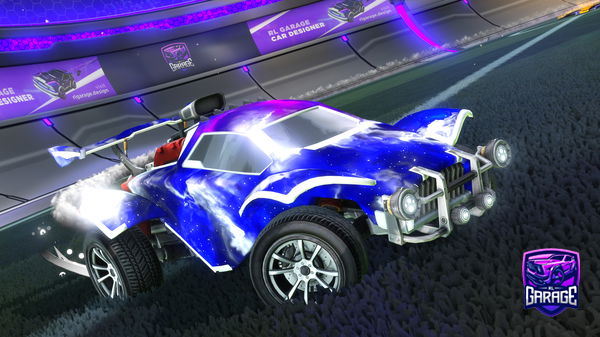 A Rocket League car design from JomanLFC05