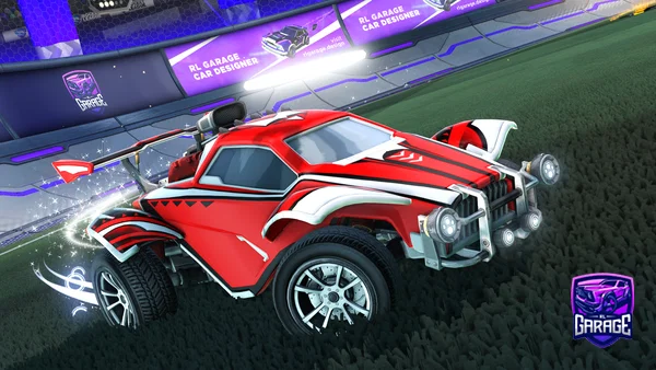 A Rocket League car design from Suiiraj